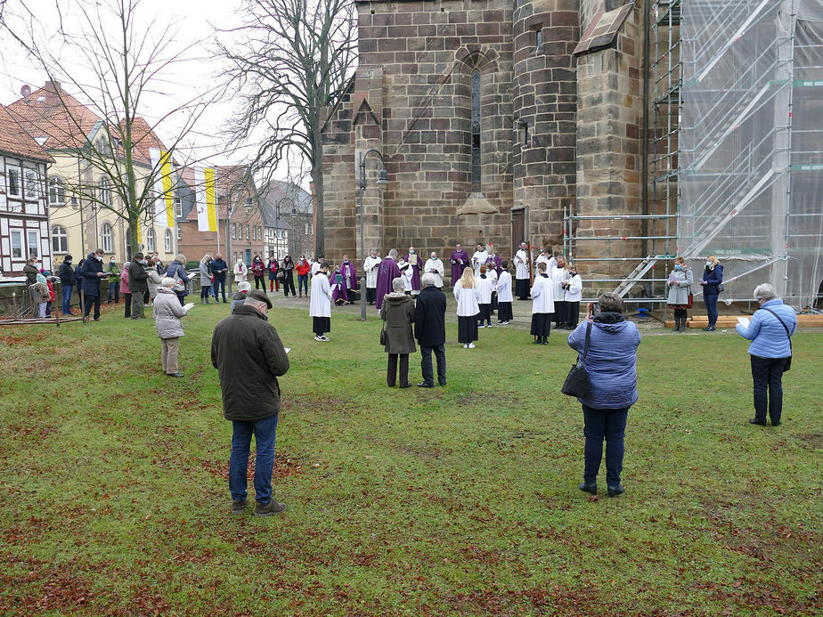 Beauftragung zu Lektorat und Akolythat in St. Marien, Volkmarsen (Foto: Karl-Franz Thiede)